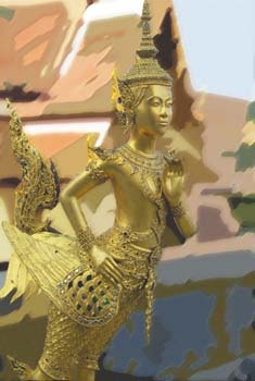 Sculpture at National Palace (Thailand)